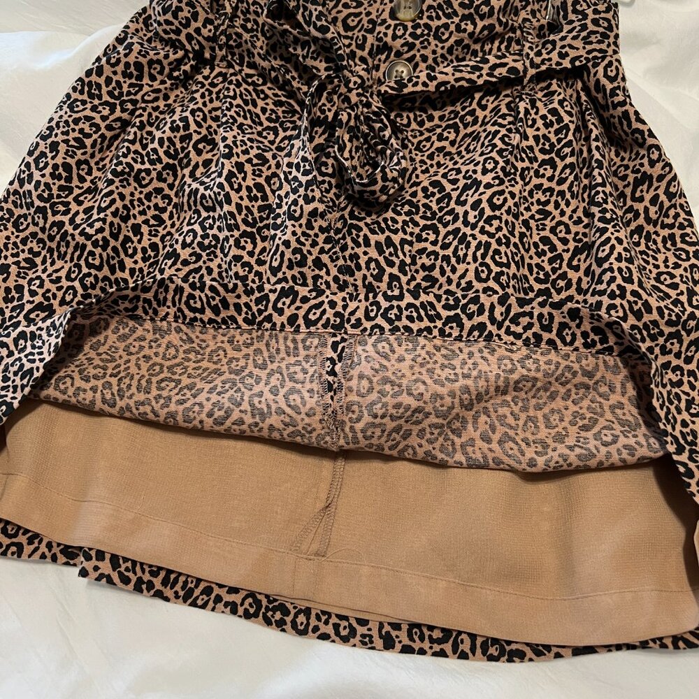 NWT American Eagle Animal Print Mini Skirt M - Picture 6 of 8